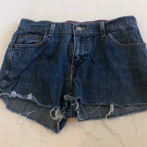 Levis High Waisted Cutoff Shorts